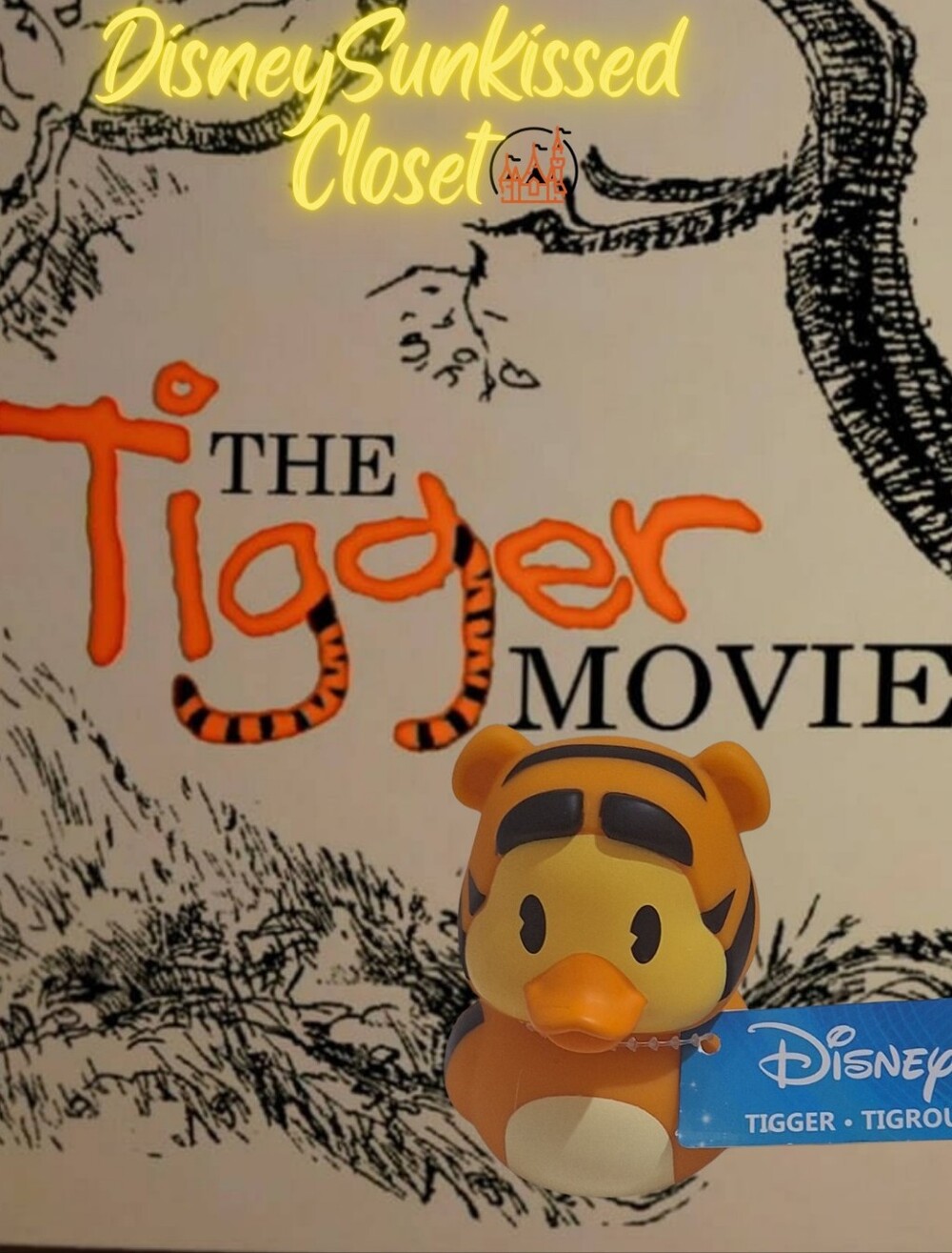 Disney Winnie the Pooh Tigger DuckaLooz Duck